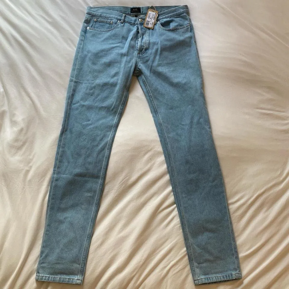 A.P.C. Men's Blue Jeans