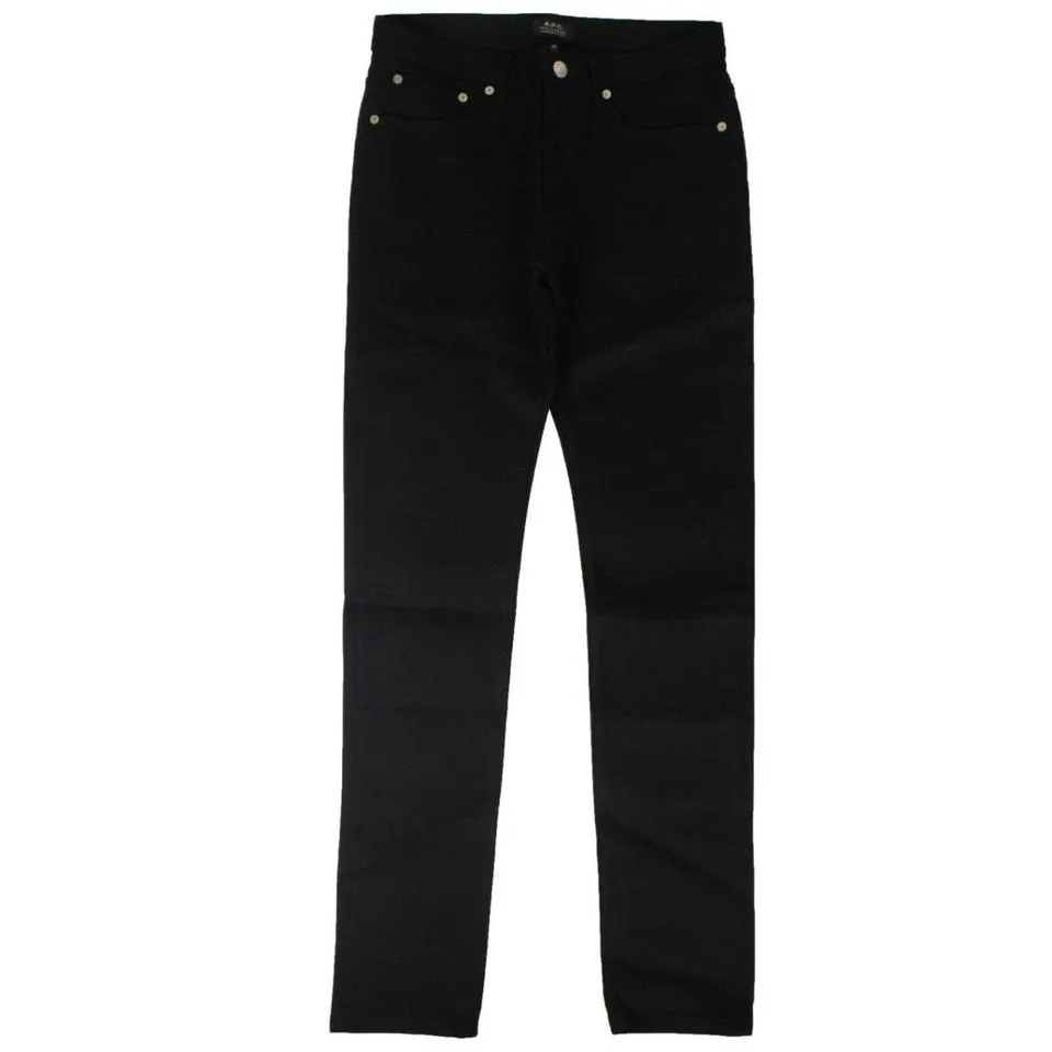 A.P.C. Men's Black Jeans