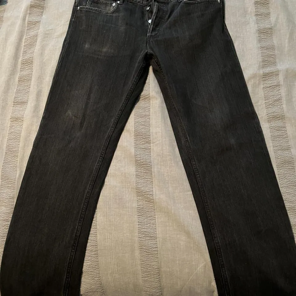 A.P.C. Men's Black Jeans