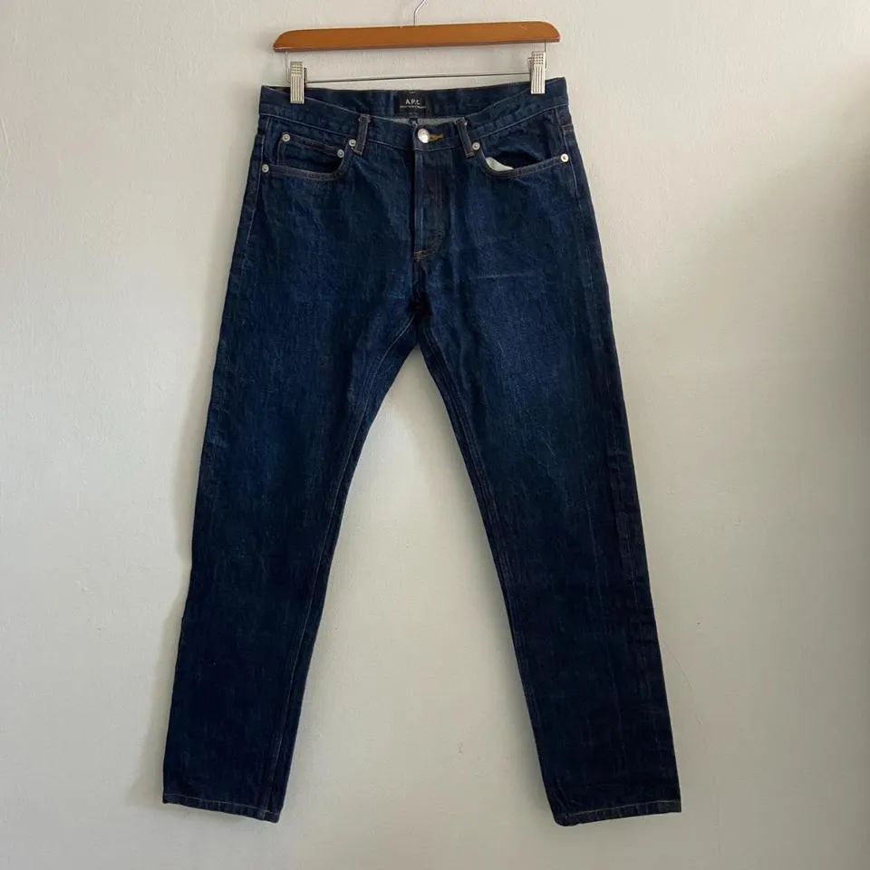 A.P.C. Men's Blue Jeans