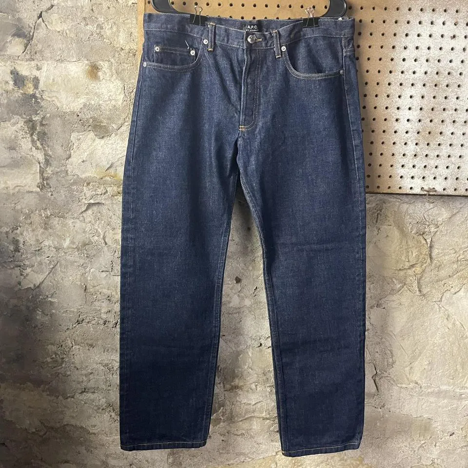 A.P.C. Men's Navy Jeans