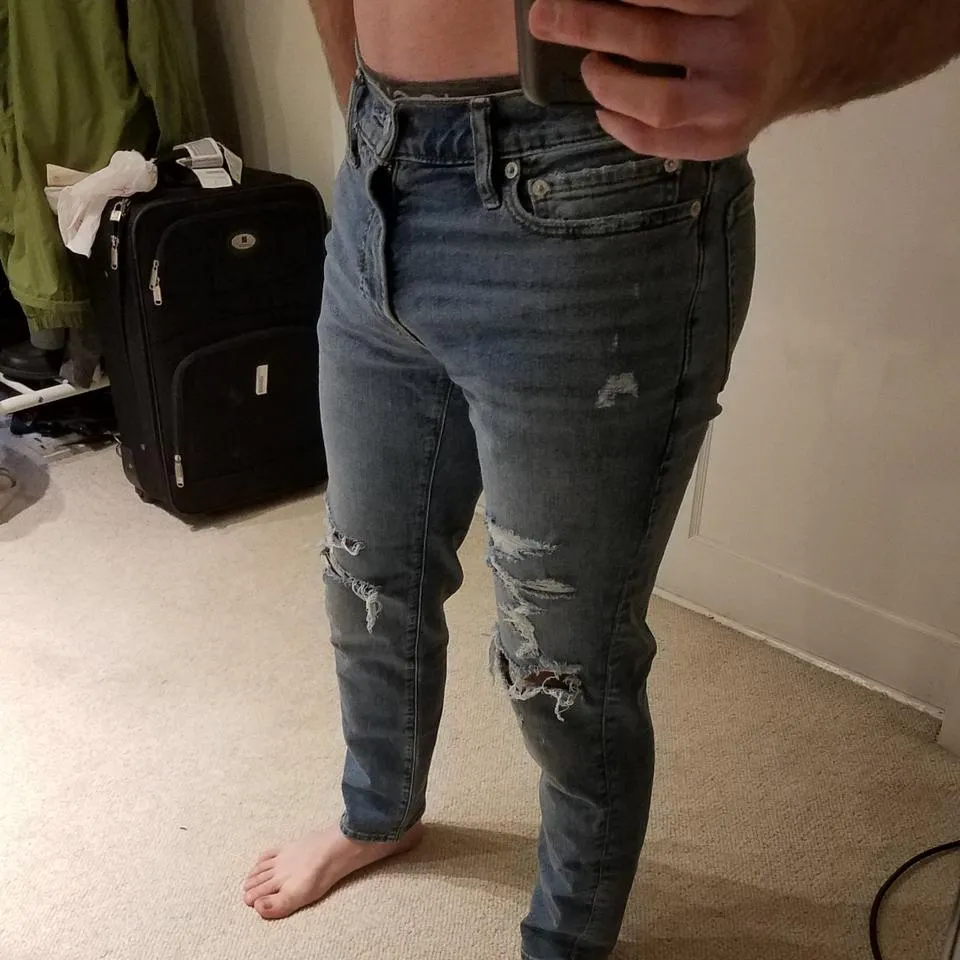 Abercrombie & Fitch Men's Blue Jeans