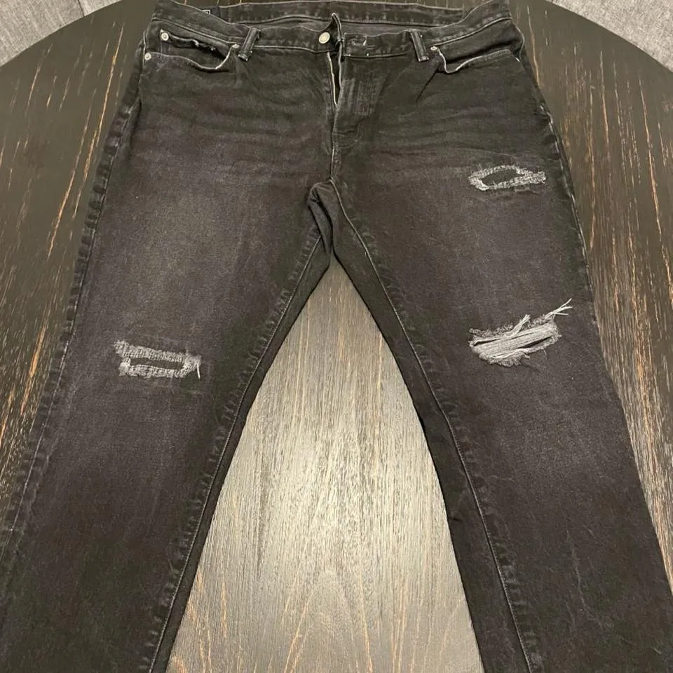 Abercrombie & Fitch Men's Black Jeans