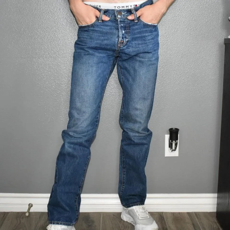 Abercrombie & Fitch Men's Blue Jeans