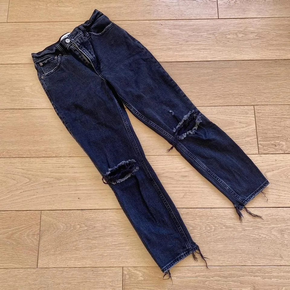 Abercrombie & Fitch Men's Black Jeans