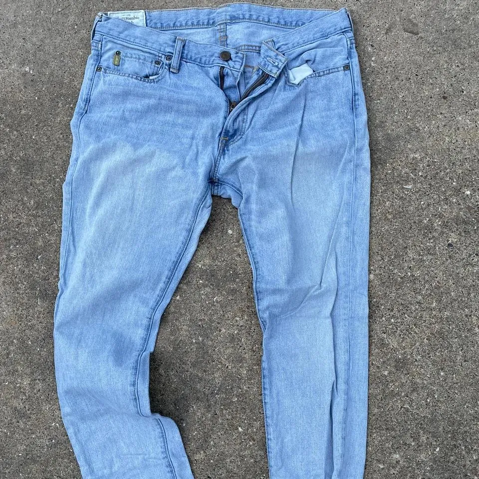 Abercrombie & Fitch Men's Blue Jeans