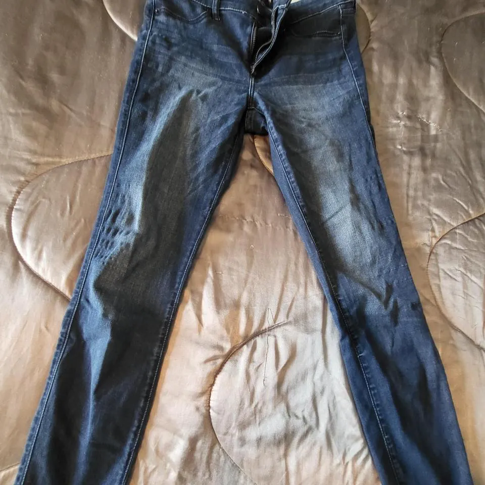 Abercrombie & Fitch Men's Navy Jeans