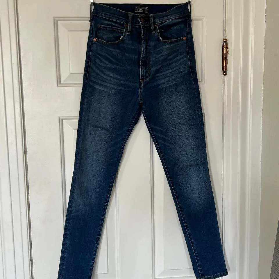 Abercrombie & Fitch Men's Blue Jeans