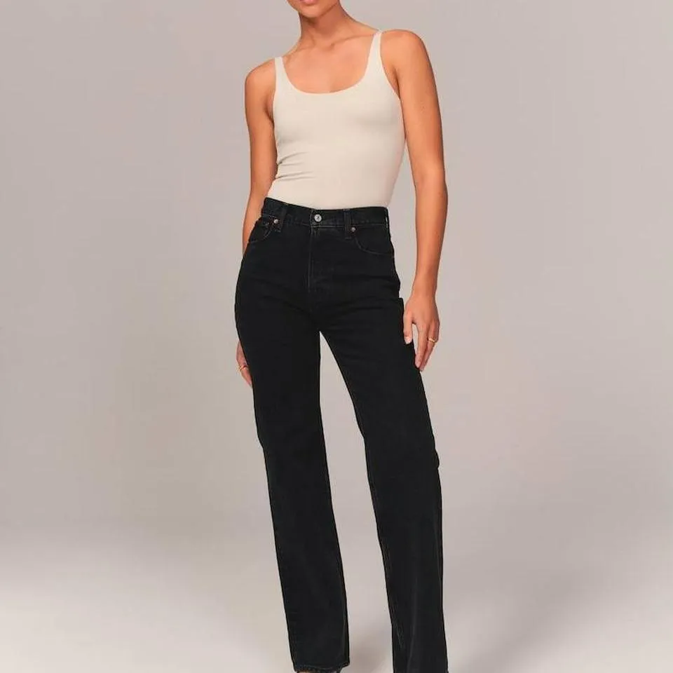 Abercrombie & Fitch Men's Black Jeans