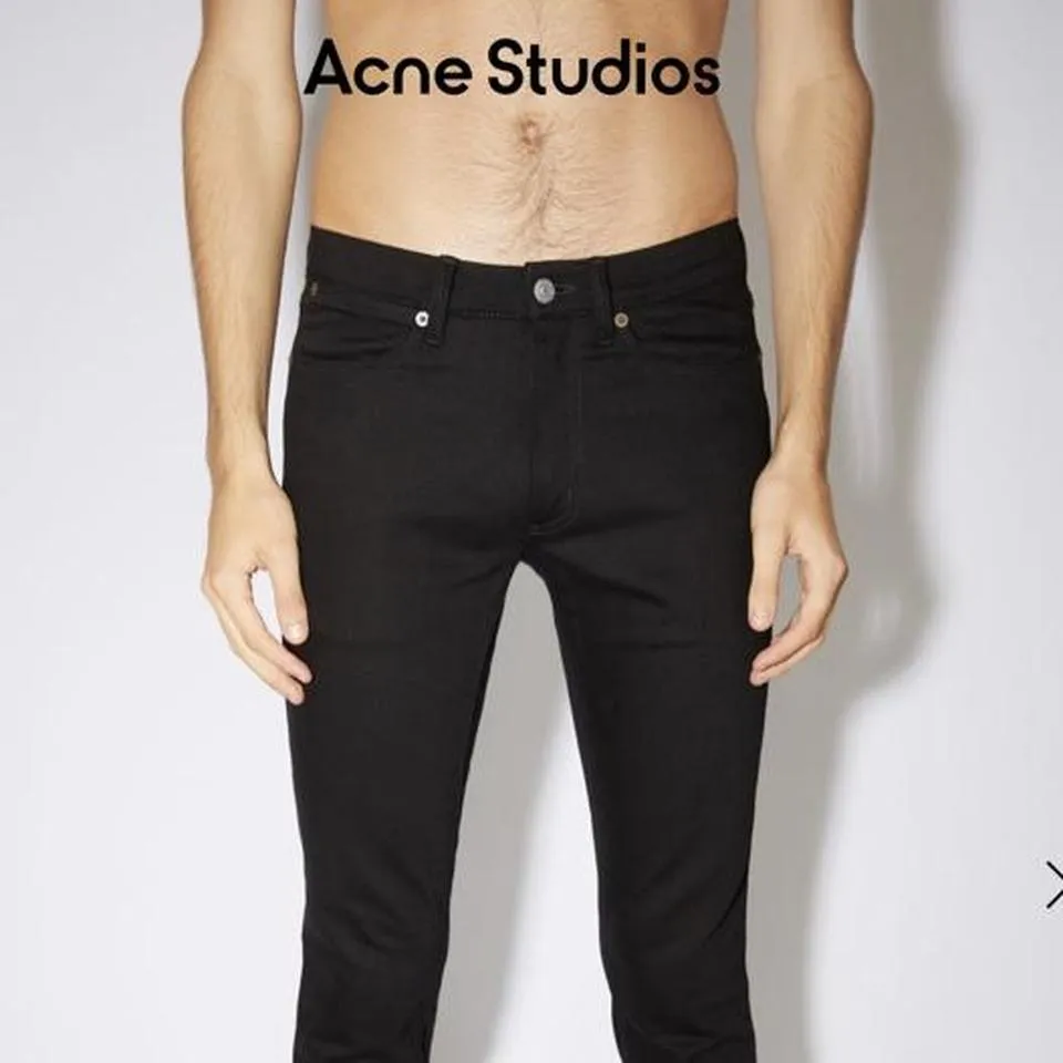 Acne Studios Men's Black Jeans