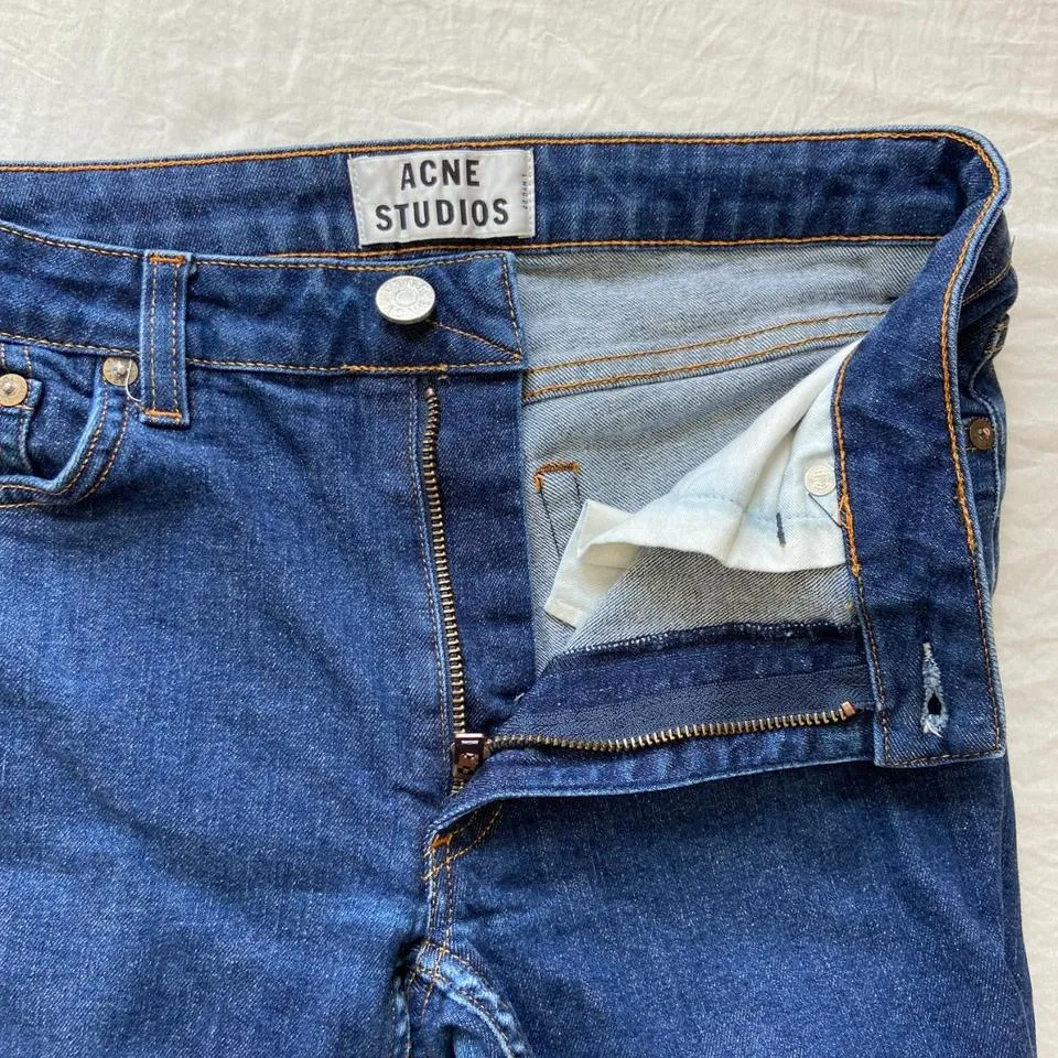 Acne Studios Men's Blue Jeans