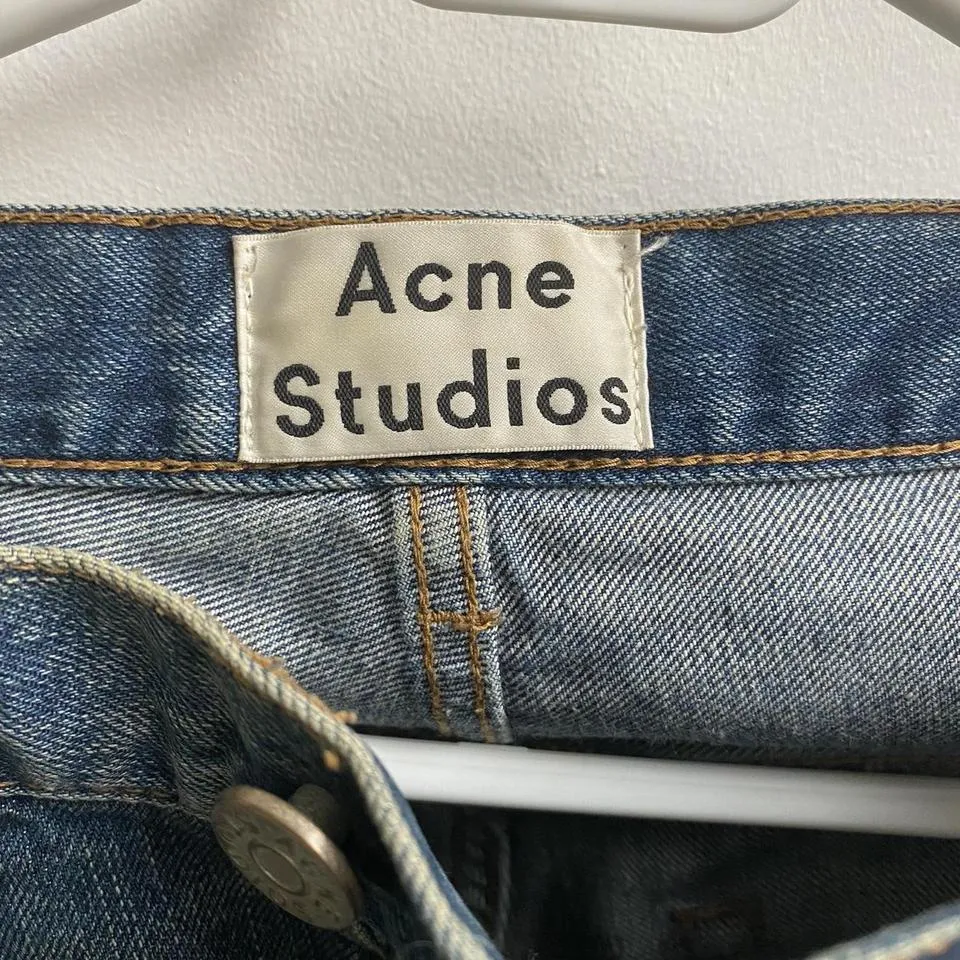 Acne Studios Men's Blue Jeans