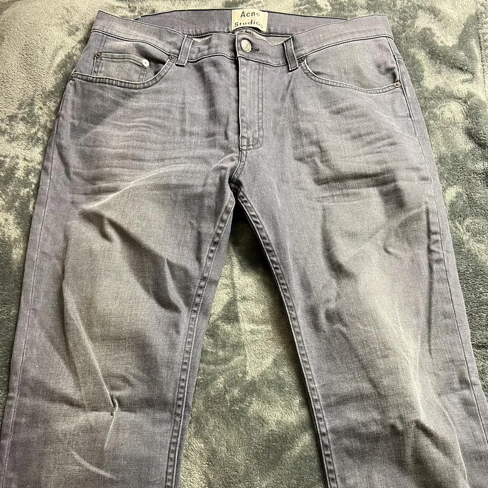 Acne Studios Men's Grey Jeans