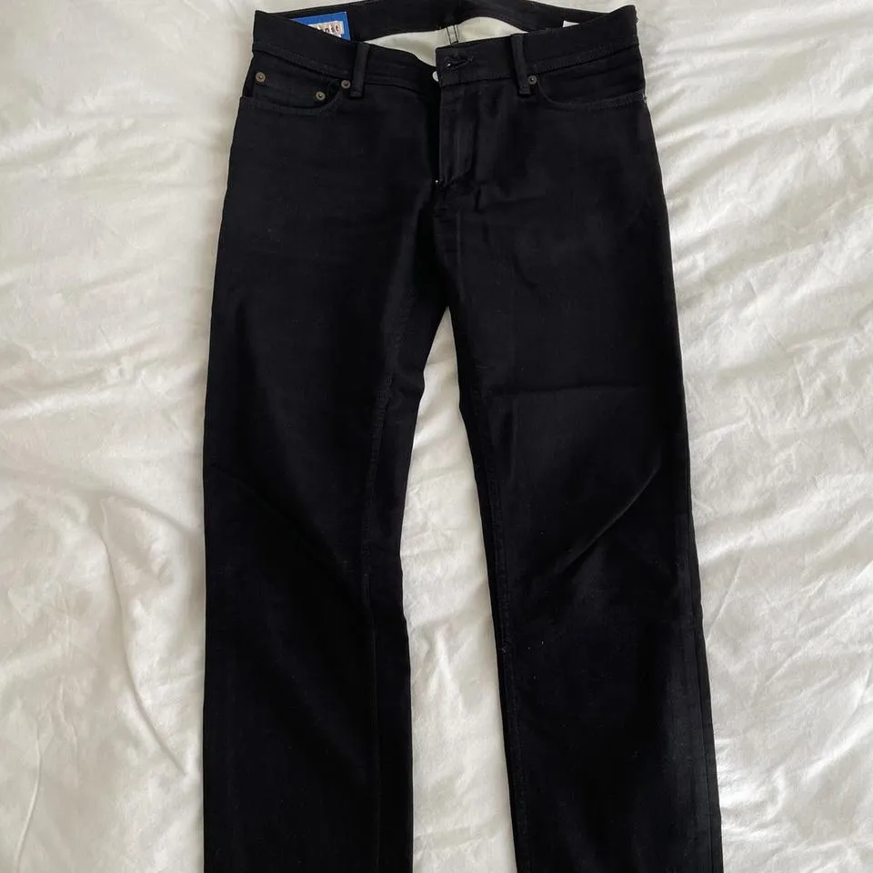 Acne Studios Men's Black Jeans
