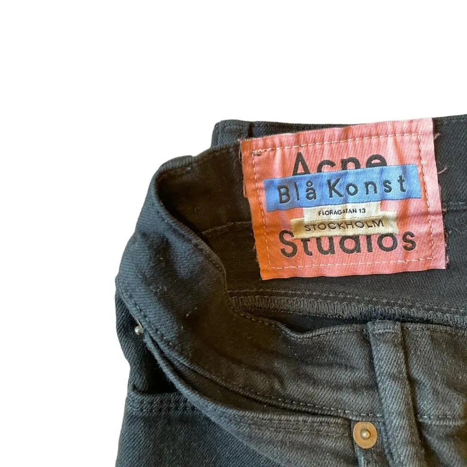 Acne Studios Men's Black Jeans