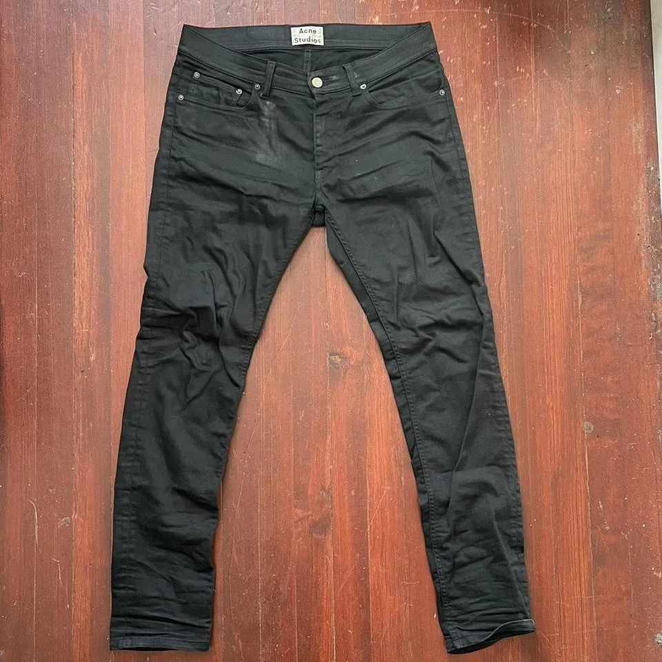 Acne Studios Men's Black Jeans