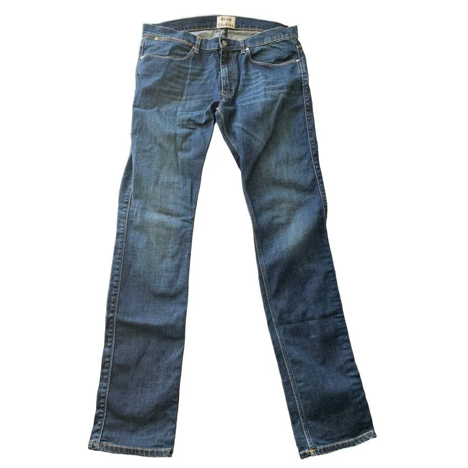 Acne Studios Men's Blue Jeans