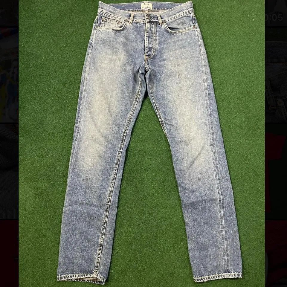 Acne Studios Men's Blue Jeans