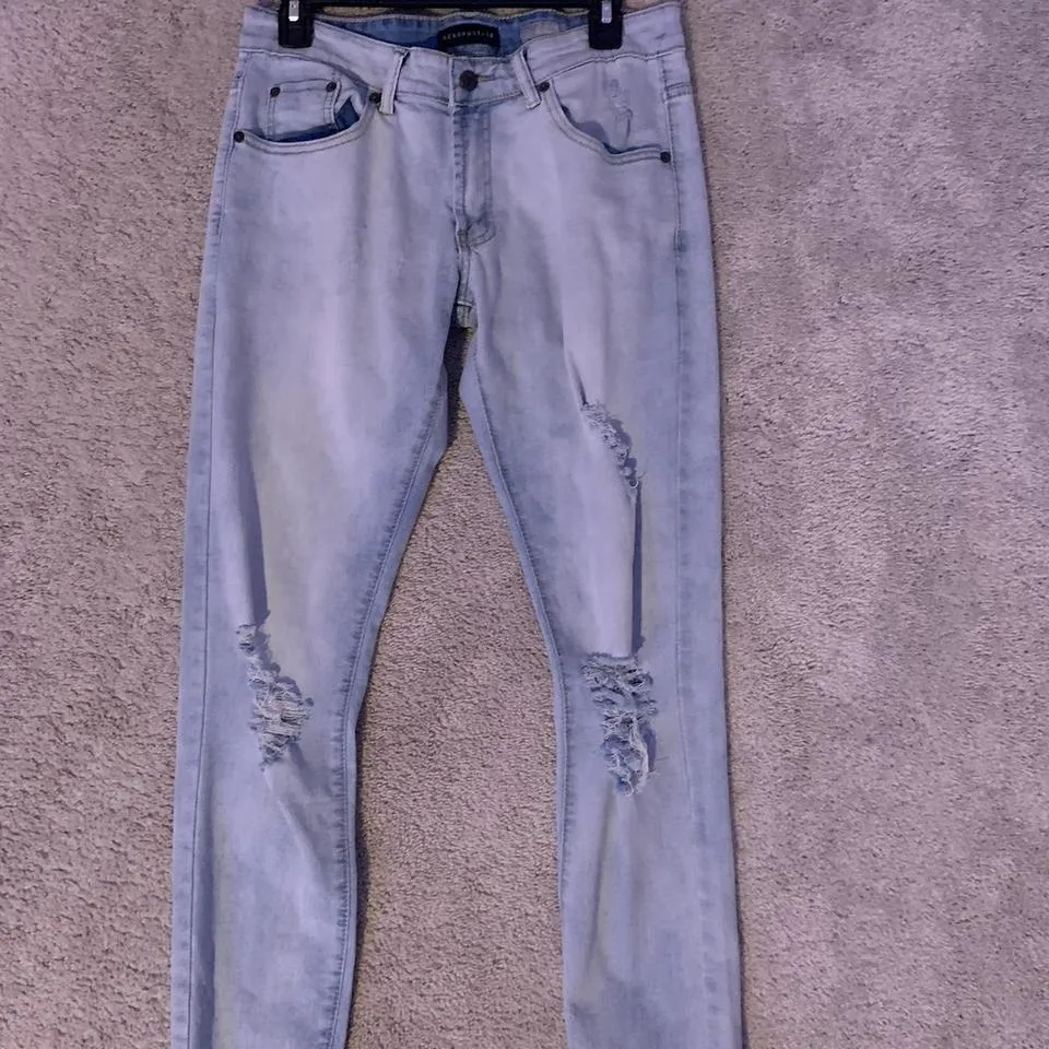 Aeropostale Men's Blue Jeans