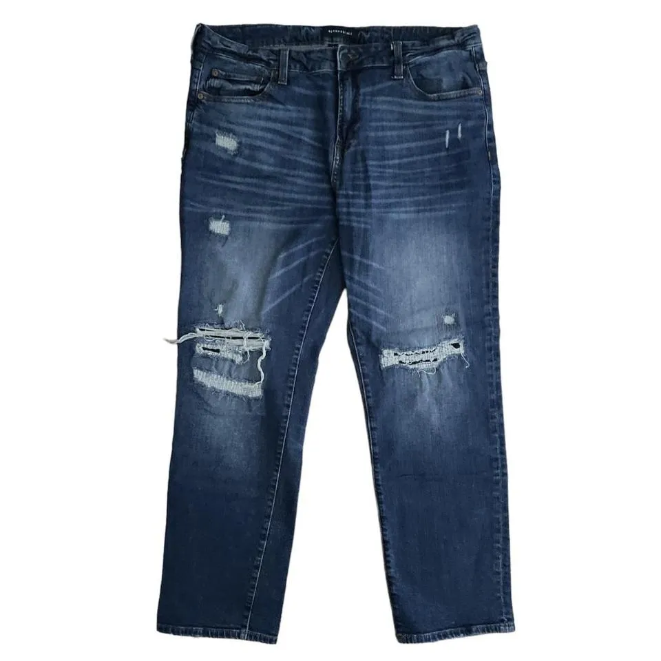 Aeropostale Men's Navy and Blue Jeans
