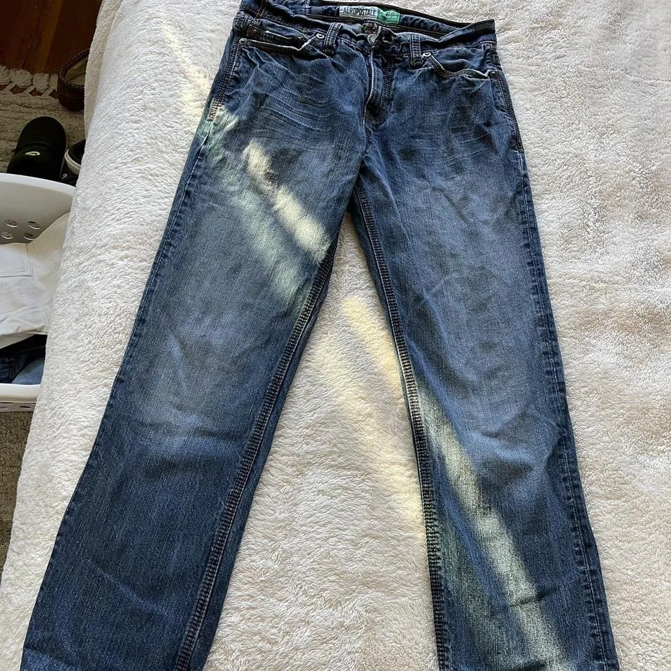 Aeropostale Men's Blue Jeans