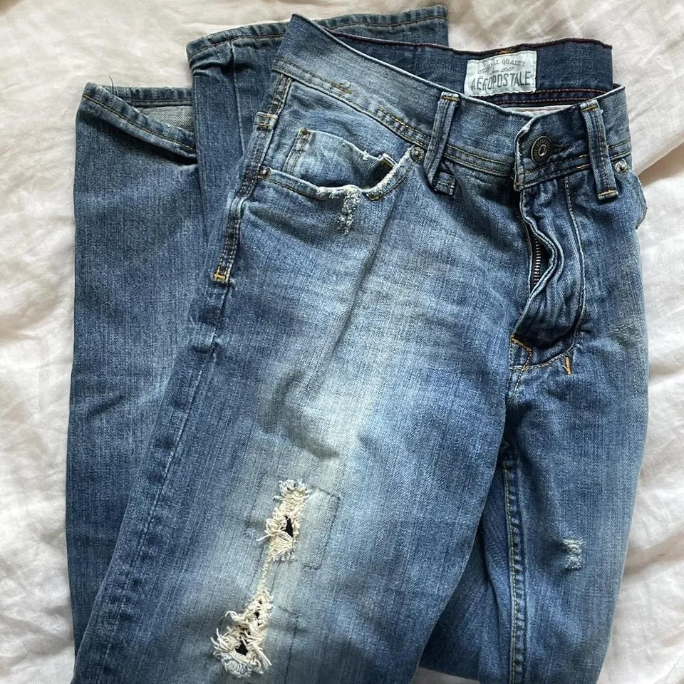 Aeropostale Men's Navy Jeans