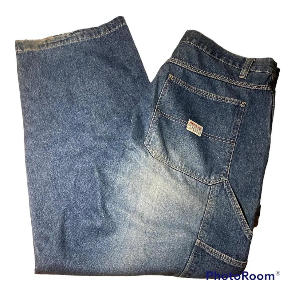 Aeropostale Men's Navy Jeans