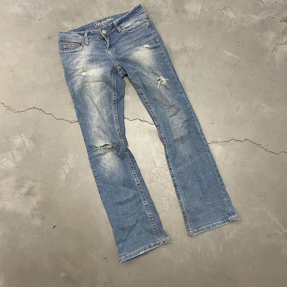 Aeropostale Men's Blue Jeans