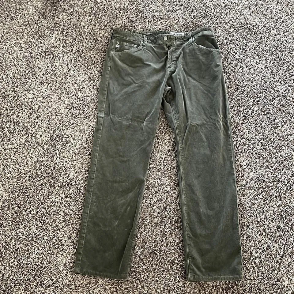 AG Jeans Men's Green Jeans