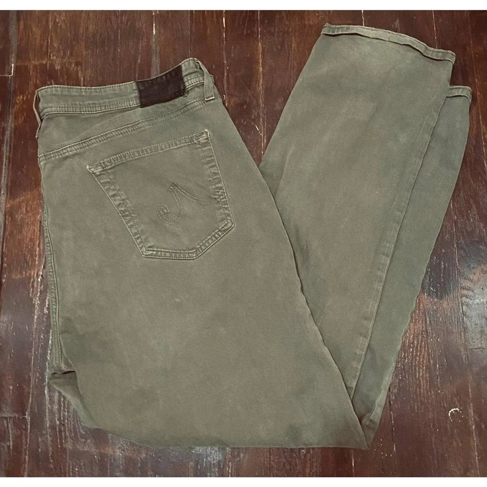 AG Jeans Men's Green Jeans