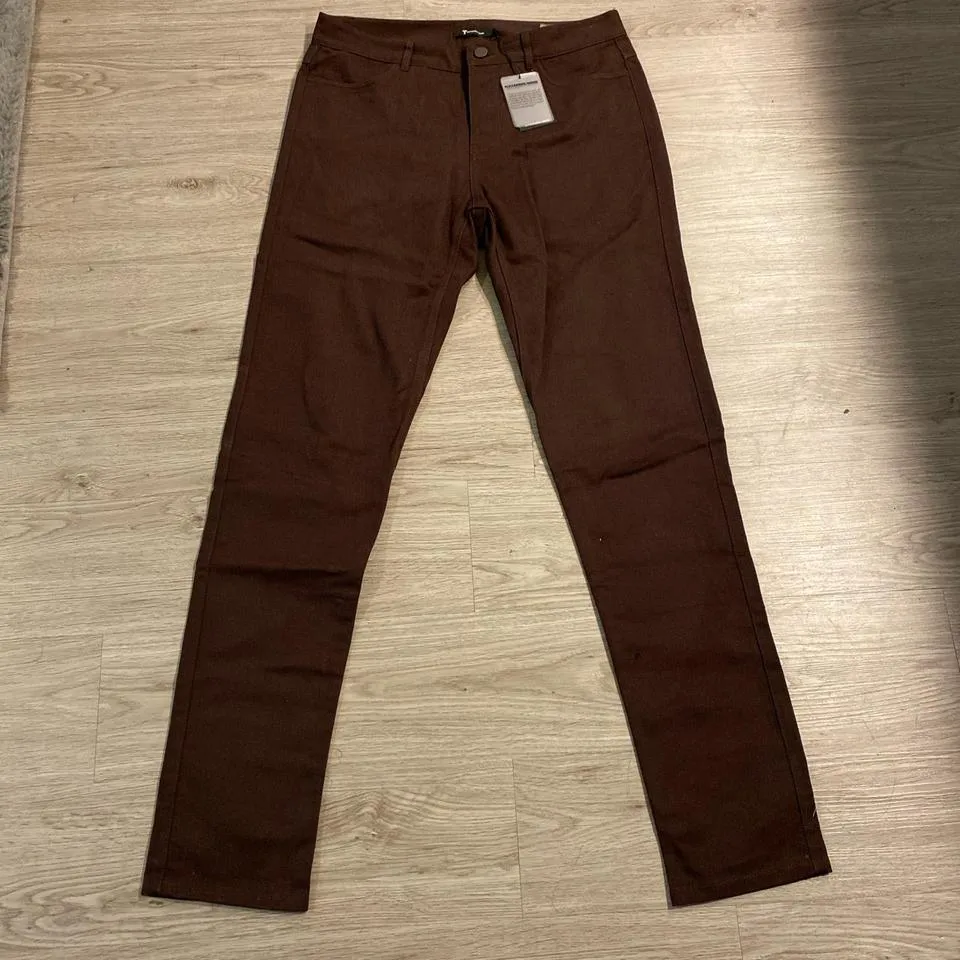 Alexander Wang Men's Burgundy Jeans