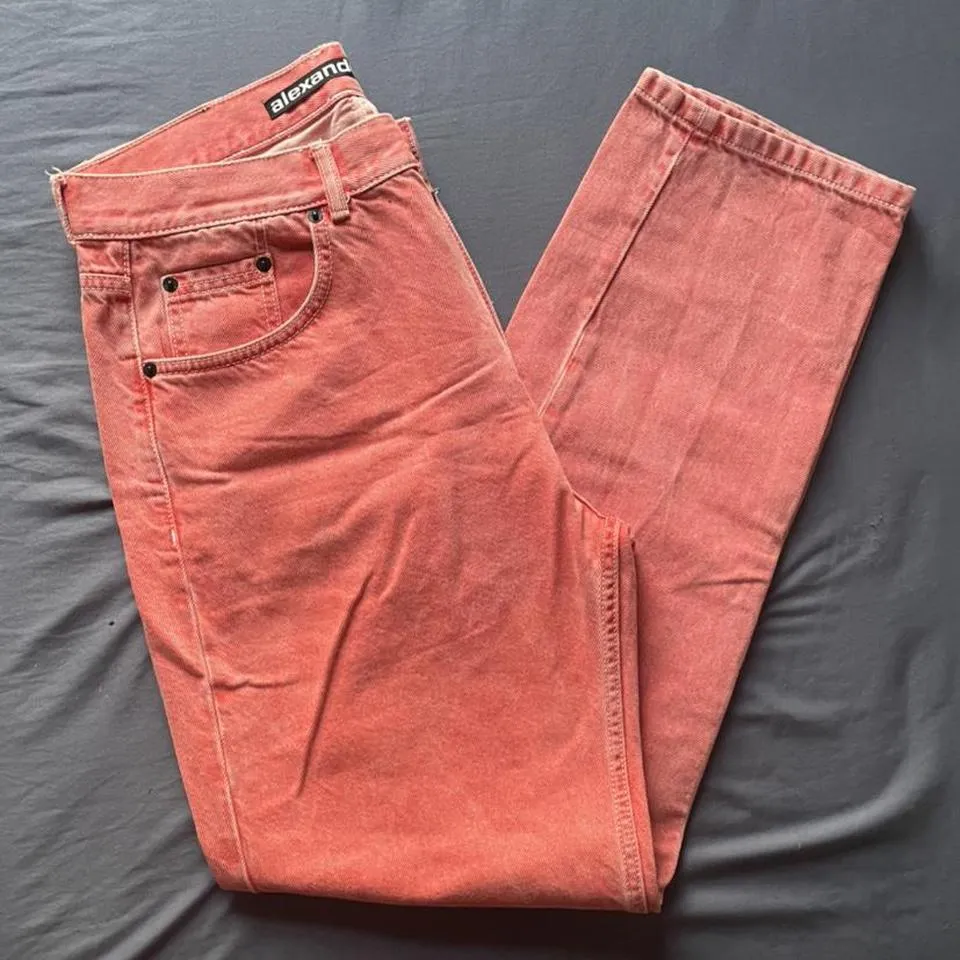 Alexander Wang Men's Pink Jeans