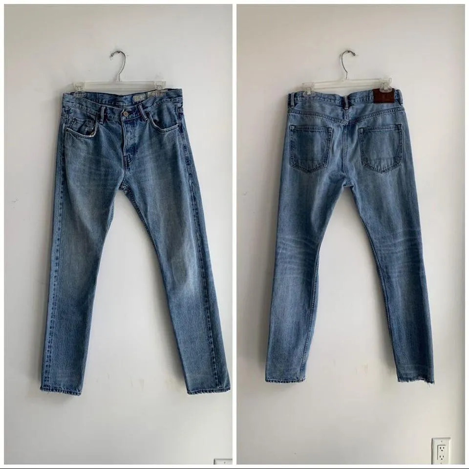 AllSaints Men's Blue Jeans