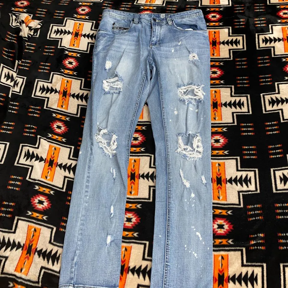 American Apparel Men's Blue Jeans