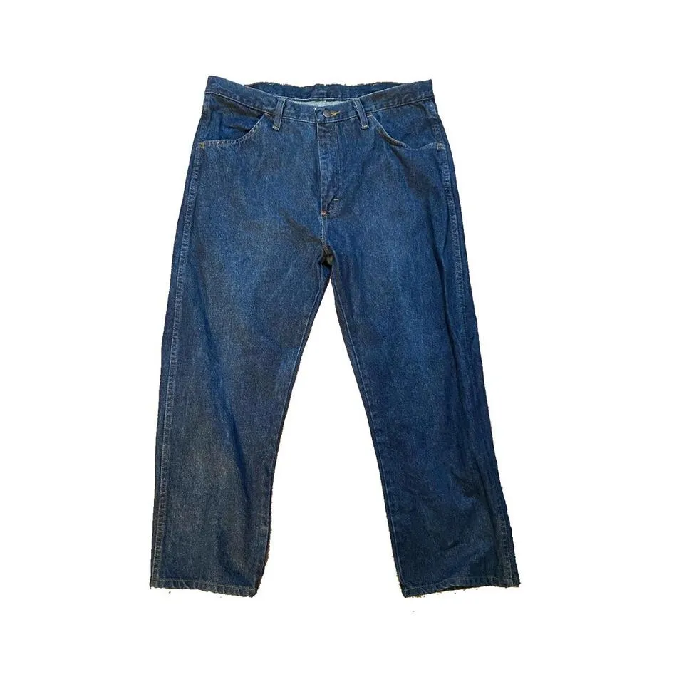 American Apparel Men's Navy Jeans
