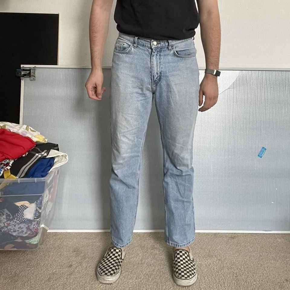 American Apparel Men's Blue Jeans