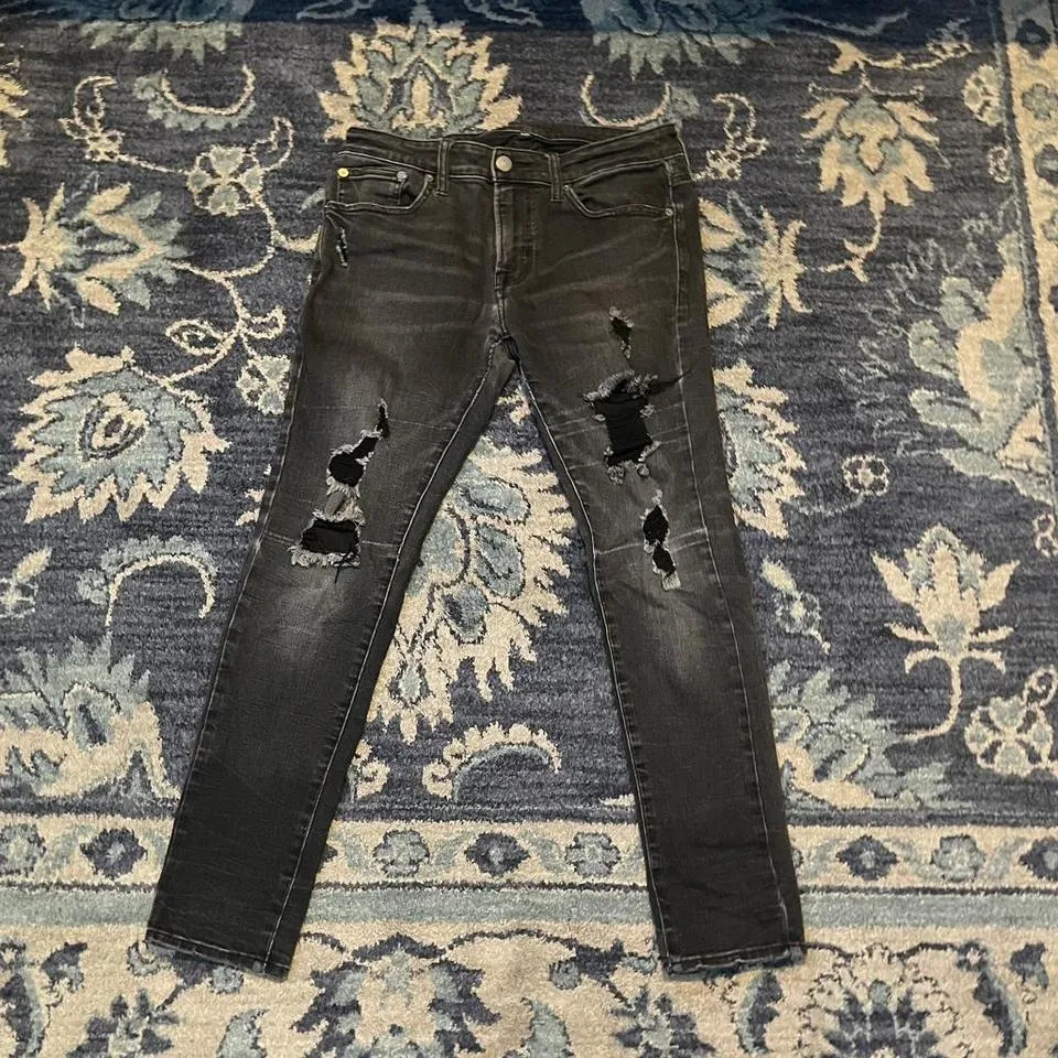 American Eagle Outfitters Men's Black Jeans