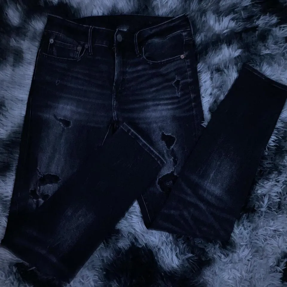 American Eagle Outfitters Men's Black Jeans