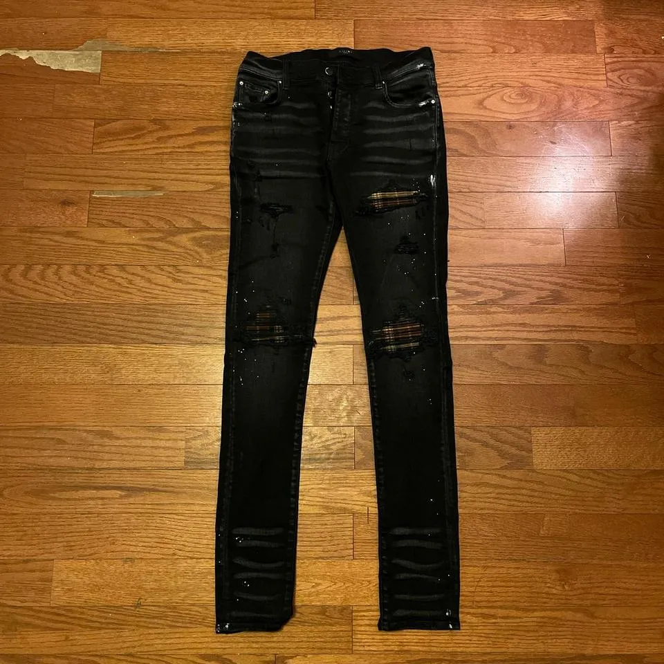 Amiri Men's Black Jeans