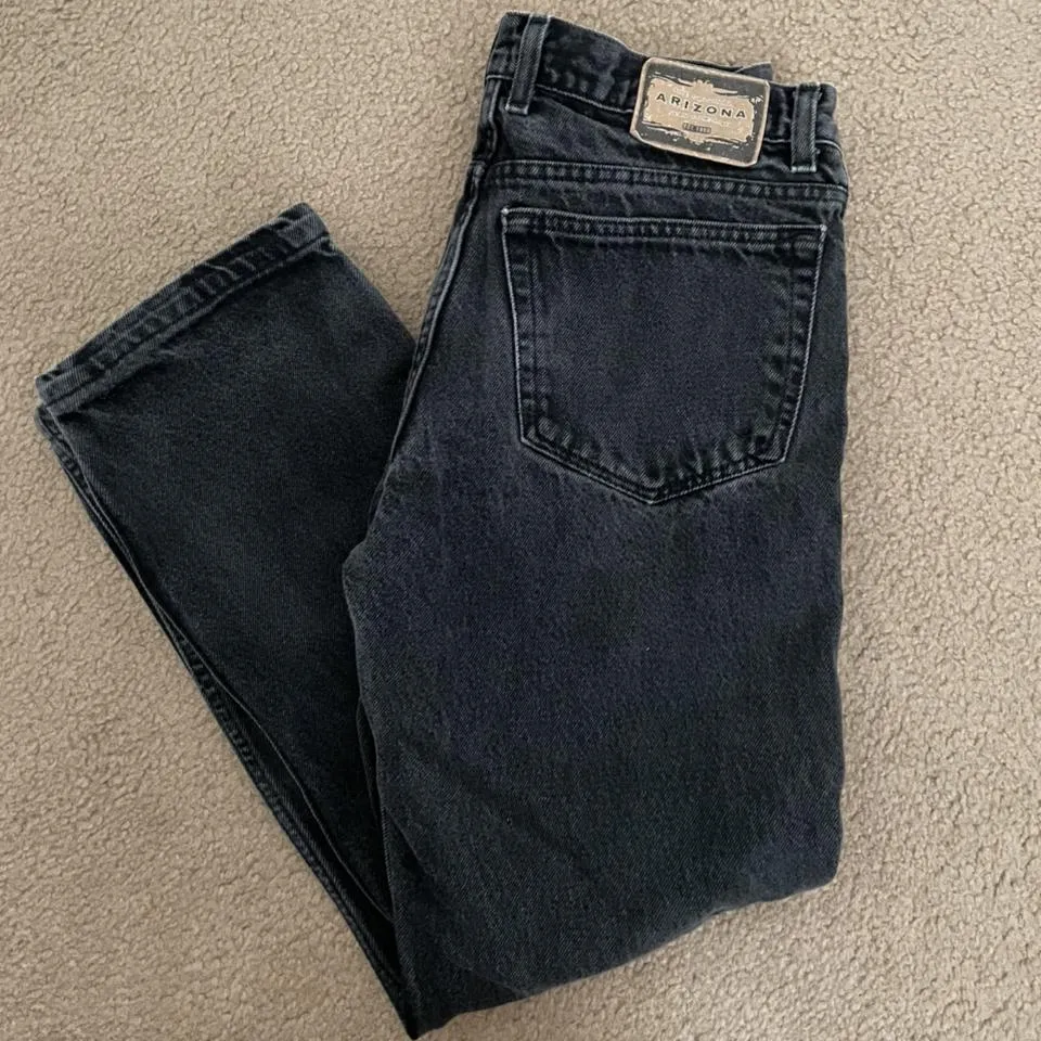 Arizona Men's Black Jeans