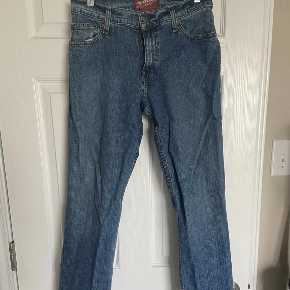 Arizona Men's Blue and Navy Jeans
