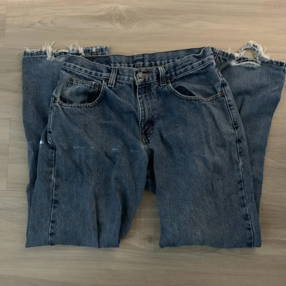 Arizona Men's Blue and Navy Jeans