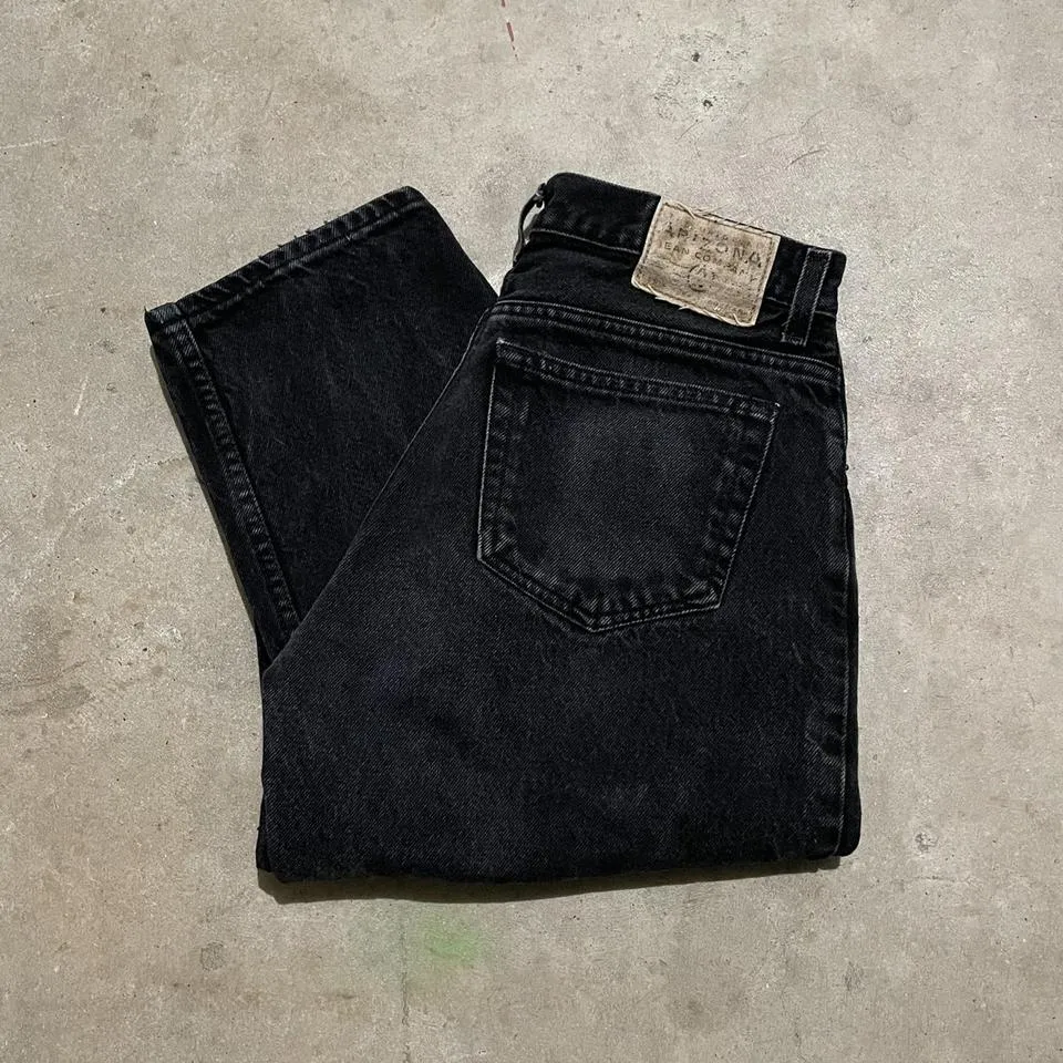 Arizona Men's Black Jeans