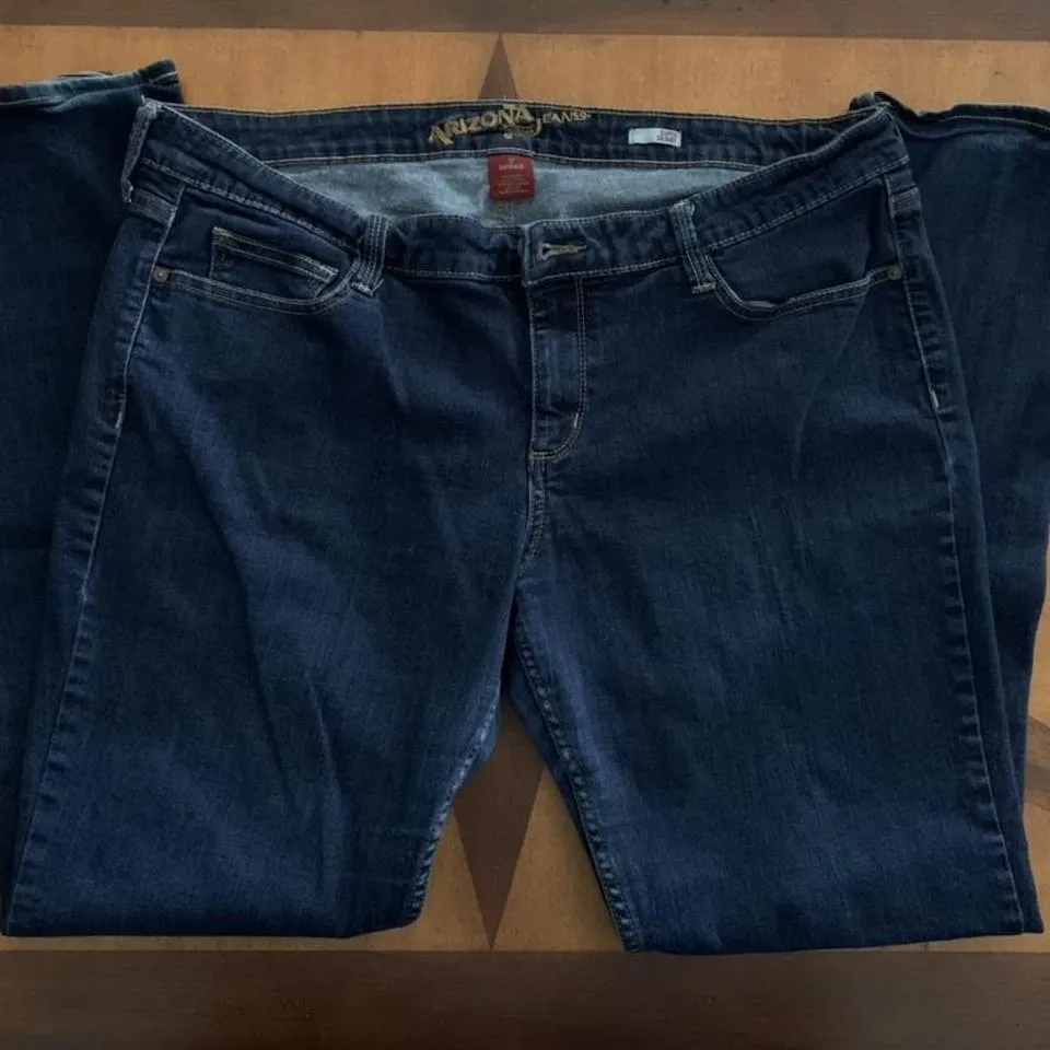 Arizona Men's Navy and Blue Jeans