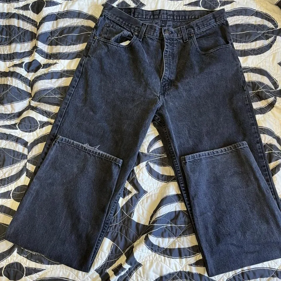 Arizona Men's Black Jeans