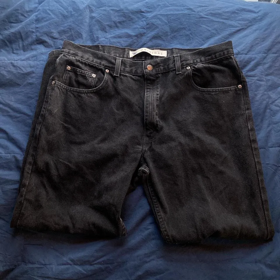 Arizona Men's Black Jeans
