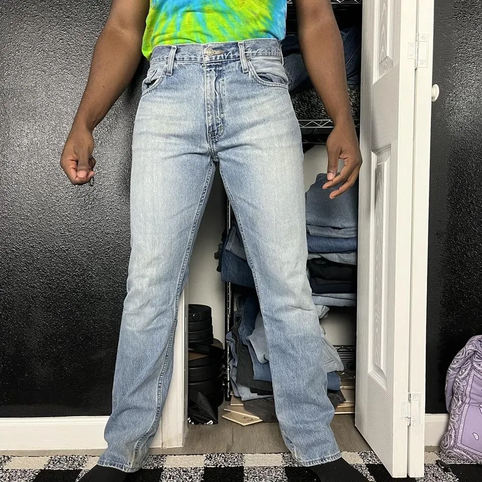 Arizona Men's Blue and Navy Jeans