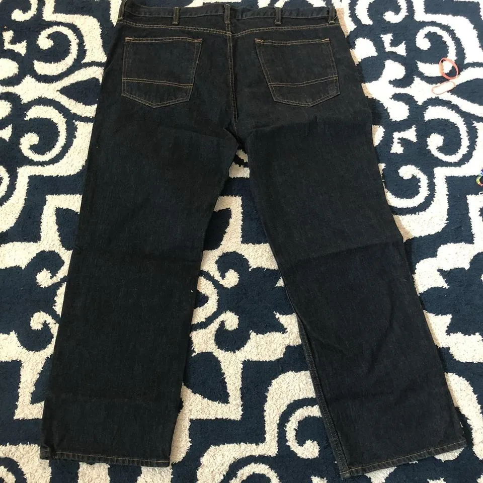 Arizona Men's Navy and Black Jeans