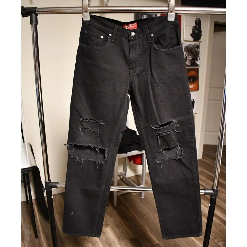 Arizona Men's Black Jeans