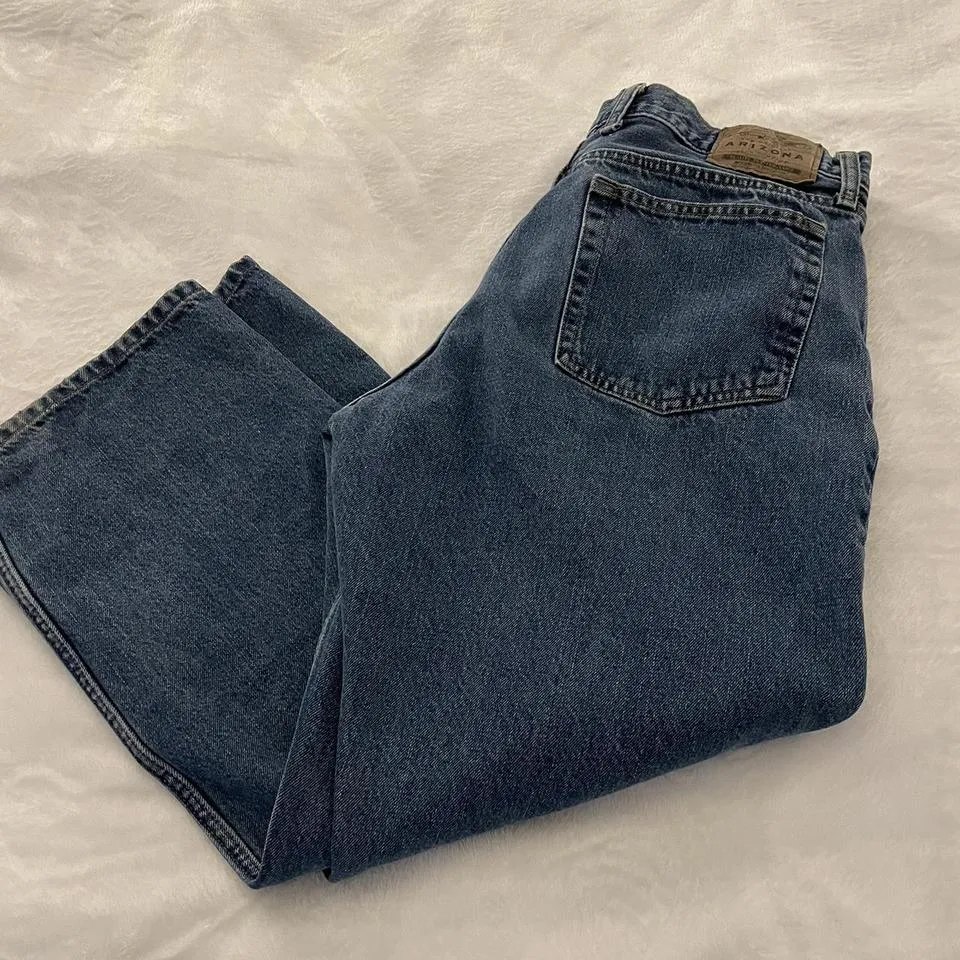 Arizona Men's Blue and Navy Jeans